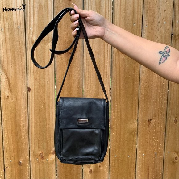 Perlina Handbags - 🚫SOLD•E✝️SY🚫 Vintage Perlina Leather Crossbody Bag